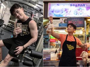 Tampan dan Mirip Model, Penjual Nasi Ayam Ini Diantre Pembeli!