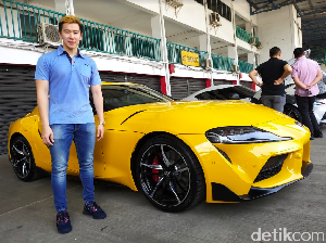 Marcus Gideon Pembeli Pertama Toyota GR Supra di Indonesia