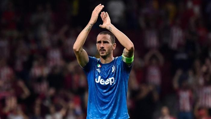 Leonardo Bonucci memperpanjang kontraknya di Juventus sampai 2024 (Foto: JAVIER SORIANO / AFP) Leonardo Bonucci memperpanjang kontraknya di Juventus sampai 2024 (Foto: JAVIER SORIANO / AFP)