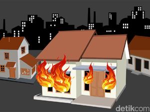 Rumah Kebakaran saat Penghuni Tidur, Ternyata Gegara Anjing Nyalakan Kompor Rumah Kebakaran saat Penghuni Tidur, Ternyata Gegara Anjing Nyalakan Kompor
