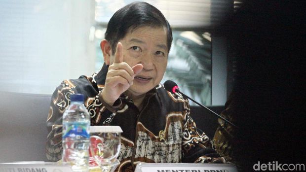 Menteri PPN/Kepala Bappenas Suharso Monoarfa