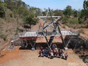 Potret Bukit Bintang di Perbatasan Brebes-Kuningan