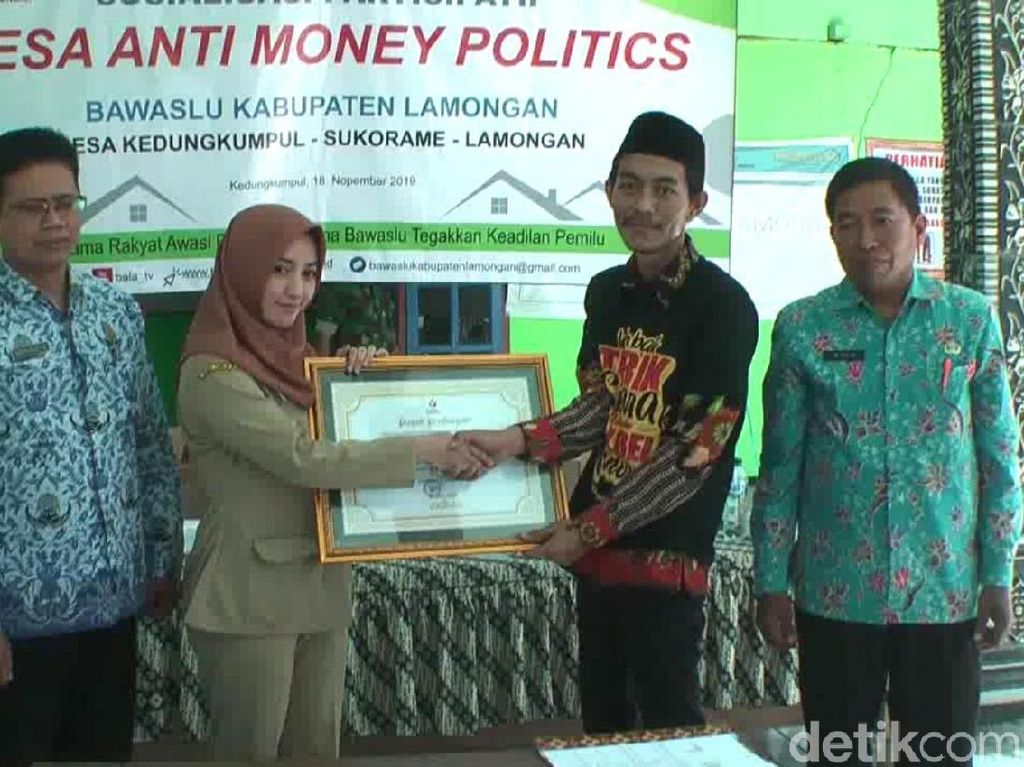 Desa yang Dipimpin Kades Cantik Angely Jadi Pilot Project Anti Money Politic Desa yang Dipimpin Kades Cantik Angely Jadi Pilot Project Anti Money Politic