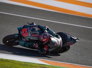 Alex Marquez Crash, Quartararo Kuasai Hari Pertama Tes MotoGP Valencia