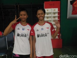 Kaus Peserta Audisi Bulutangkis Tanpa Merek Djarum