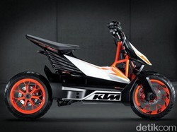 KTM Bangkitkan Lagi Ide Skuter Listrik, Kali Ini Betulan Jadi?