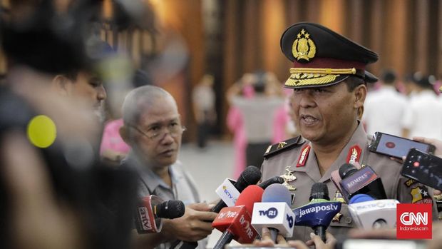 Kepala Biro Penerangan Masyarakat (Karo Penmas) Divisi Humas Polri, Brigjen Pol Argo Yuwono. Jakarta, Kamis, 21 November 2019.