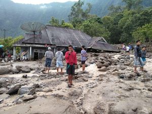 Banjir Bandang Terjang Agam Sumbar, Begini Kondisi Terkininya