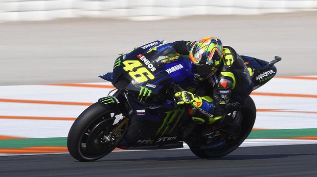 Valentino Rossi didepak dari tim pabrikan Yamaha untuk MotoGP 2021.