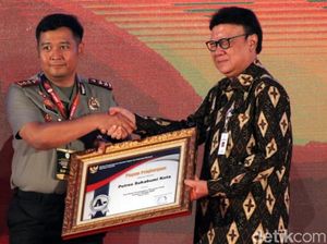 Layanan SIM dan SKCK Polres Sukabumi Kota Raih Penghargaan