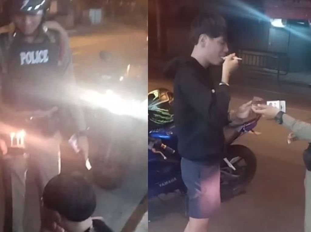 Tak Jadi Ditilang, Remaja Galau Ini Diberi Kue Ulang Tahun Oleh Polisi Tak Jadi Ditilang, Remaja Galau Ini Diberi Kue Ulang Tahun Oleh Polisi