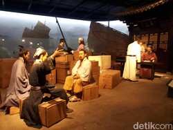 Belajar Sejarah Peradaban China di Bangunan Unik Nan Modern Ningbo Museum