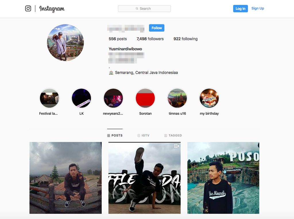 Akun Instagram Cucu yang Tendang Kakek Langsung Diserbu Akun Instagram Cucu yang Tendang Kakek Langsung Diserbu