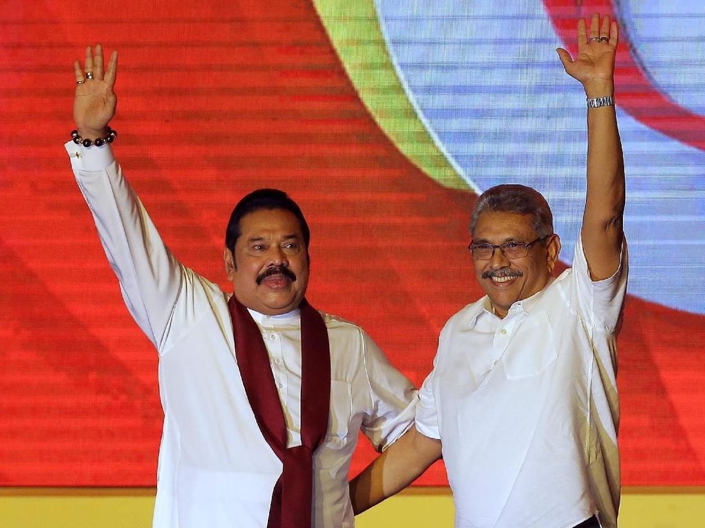 Presiden Baru Sri Lanka Tunjuk Kakaknya Jadi Perdana Menteri Presiden Baru Sri Lanka Tunjuk Kakaknya Jadi Perdana Menteri