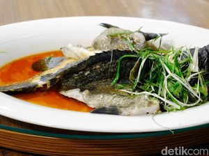 Bali Fish Market : Juaranya Kerapu Kukus dan Baby Lobster Bumbu Oriental