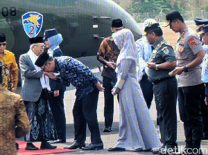 Kunker ke Cirebon, Maruf Amin Disambut Ridwan Kamil