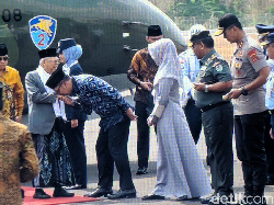 Kunker ke Cirebon, Maruf Amin Disambut Ridwan Kamil