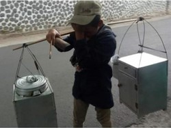 Demi Bantu Orang Tua, Siswa SMP Ini Jualan Cuanki Sampai Malam