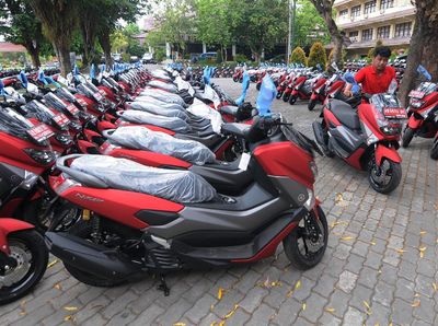 Wow! 401 Perangkat Desa di Klaten Dapat Yamaha NMax