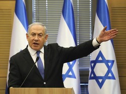 Dijerat 3 Dakwaan Korupsi, PM Israel Benjamin Netanyahu Melawan