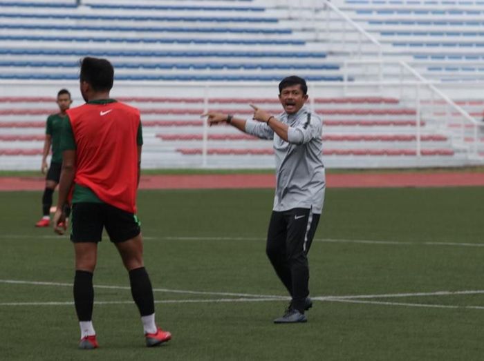 Pelatih Timnas Indonesia U-22, Indra Sjafri, menilai konsisi lapangan Rizal Memorial Stadium cukup sip.(Foto: Dok.PSSI) Pelatih Timnas Indonesia U-22, Indra Sjafri, menilai konsisi lapangan Rizal Memorial Stadium cukup sip.(Foto: Dok.PSSI)