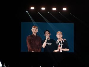 Konser di Jakarta Hanya Berenam, EXO Tetap Tampil Maksimal Konser di Jakarta Hanya Berenam, EXO Tetap Tampil Maksimal