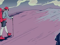 Laki-Laki yang Mencari Ujung Dunia