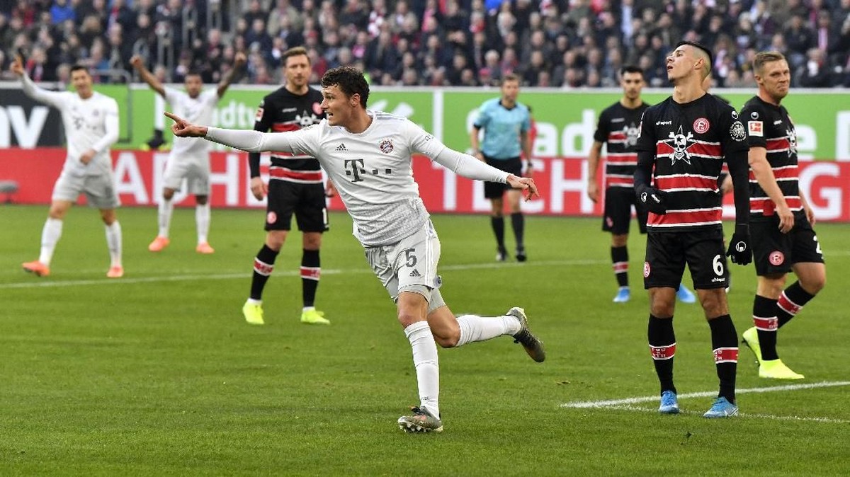 Bayern Munich menang 4-0 atas Fortuna Dusseldorf. (Foto: Martin Meissner/AP Photo)