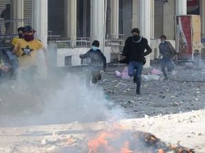Bentrok Pendemo dengan Polisi di Irak, 4 Orang Tewas