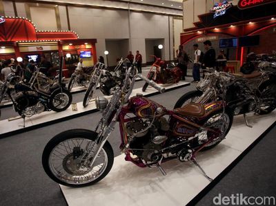 Melihat Gelaran Puncak Kontes Motor Custom di Kemayoran