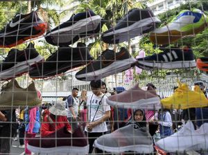 Penataan PKL saat HBKB di Jakarta