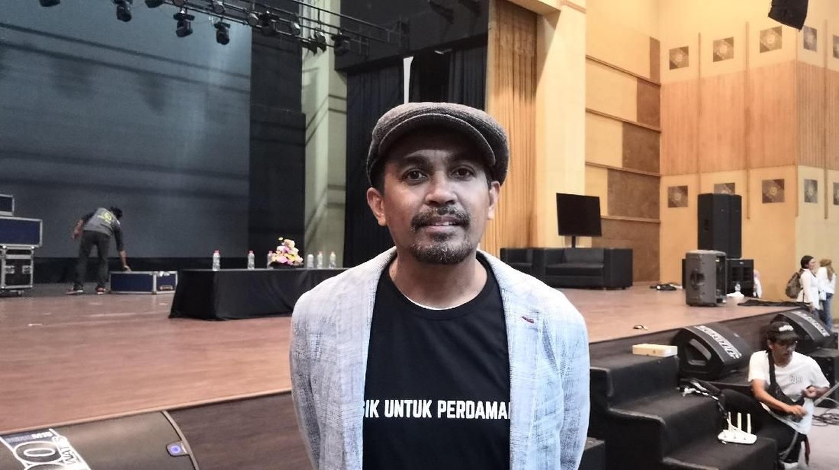 Glenn Fredly Meninggal Dunia, Bepe Ikut Berduka dan Kirim Doa. (Foto: Saras/detikcom)