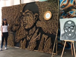 Kreasi Anak Difabel Mejeng di Terowongan Kendal Dukuh Atas