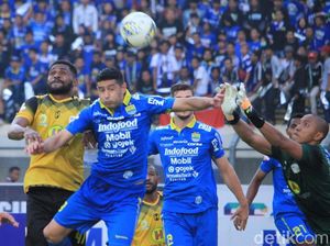 Persib Raih Hasil Imbang karena Main Tak Efektif