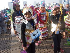 Serunya Festival Kostum Ikan KKP di Monas