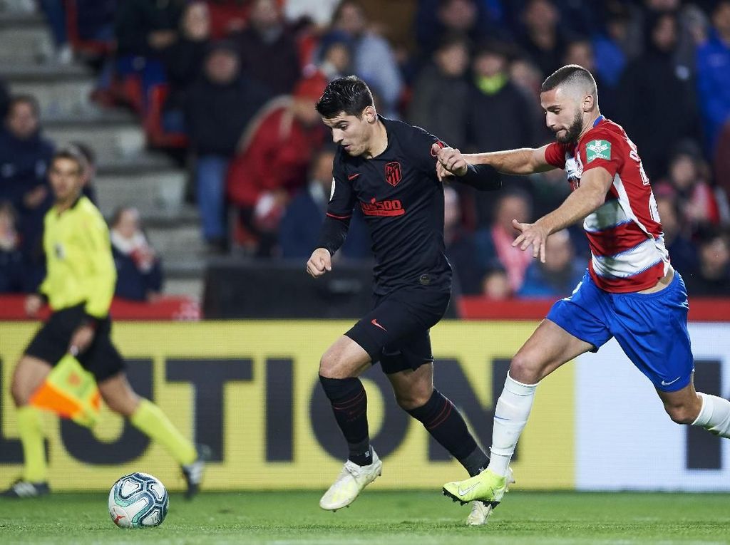 Sempat Unggul, Atletico Madrid Ditahan Granada 1-1 Sempat Unggul, Atletico Madrid Ditahan Granada 1-1