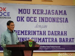 Sandiaga Uno Kenalkan OK OCE ke Warga Sumatera Barat