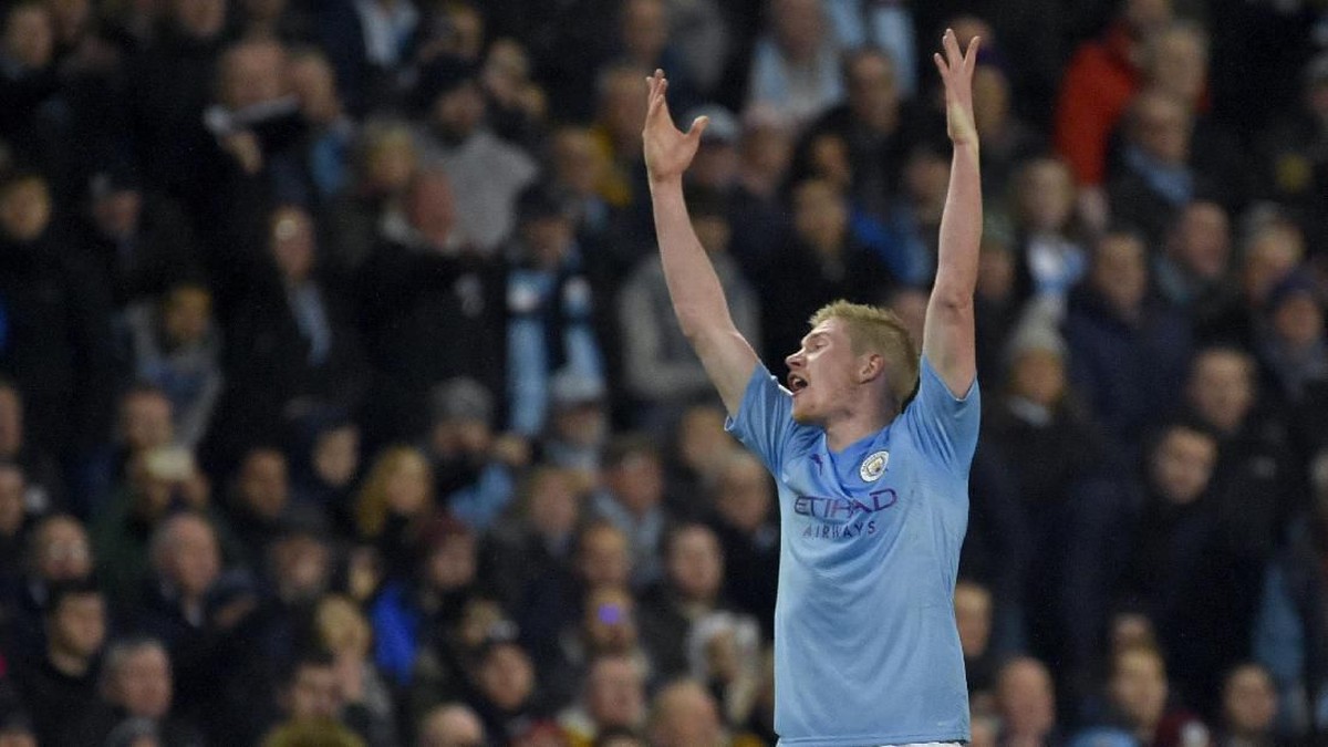 Gelandang Manchester City Kevin De Bruyne. (Foto: Rui Vieira/AP Photo)