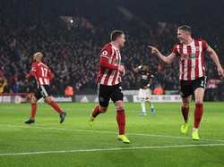 Babak I Tuntas, Sheffield Ungguli MU 1-0