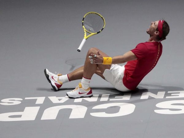 Ekspresi Nadal Usai Antar Spanyol Juara Piala Davis 2019