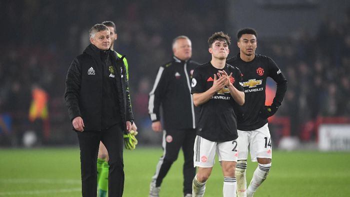 Pelajarn berharga untuk skuat muda Manchester United usai diimbangi Sheffield United (Michael Regan/Getty Images)) Pelajarn berharga untuk skuat muda Manchester United usai diimbangi Sheffield United (Michael Regan/Getty Images))