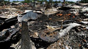 Pasca-Kebakaran, Desa Sungai Bali Luluh Lantah