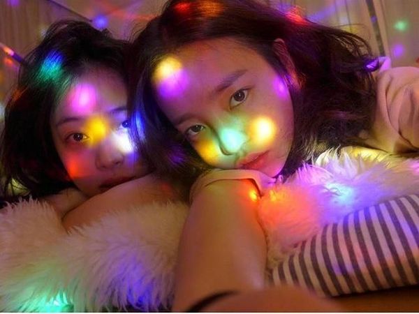 Foto Kebersamaan Goo Hara dan Sulli