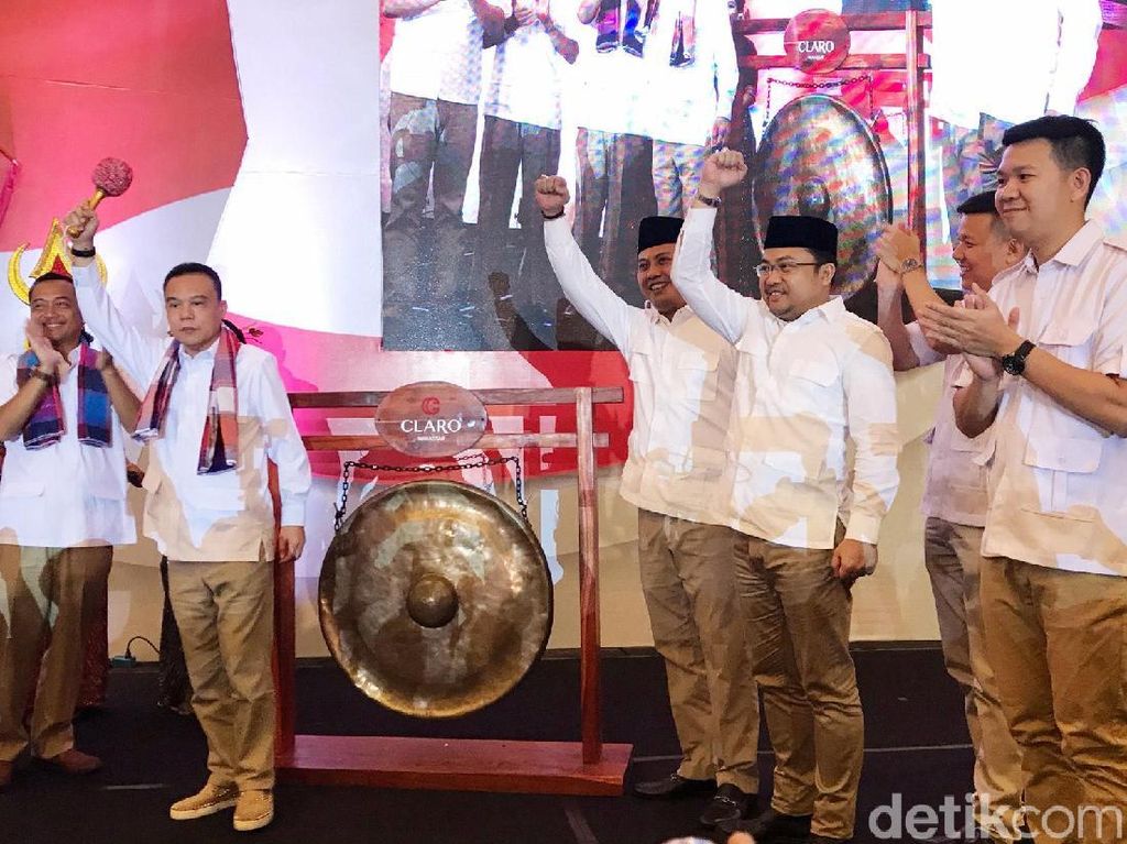 Ketua Gerindra Sulsel dan Sulut Resmi Dilantik di Makassar Ketua Gerindra Sulsel dan Sulut Resmi Dilantik di Makassar