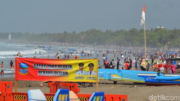 Foto: Menantikan Kemolekan Wajah Baru Pantai Pangandaran