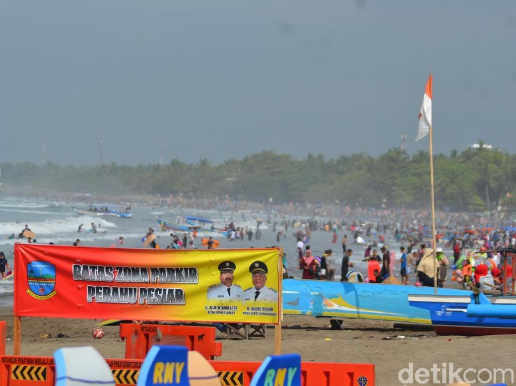 Foto: Menantikan Kemolekan Wajah Baru Pantai Pangandaran Foto: Menantikan Kemolekan Wajah Baru Pantai Pangandaran