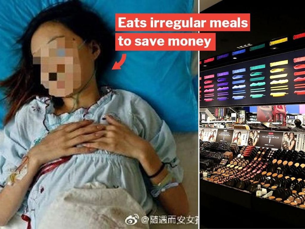 Hemat Demi Beli Kosmetik, Wanita Ini Alami Kanker Perut karena Jarang Makan Hemat Demi Beli Kosmetik, Wanita Ini Alami Kanker Perut karena Jarang Makan