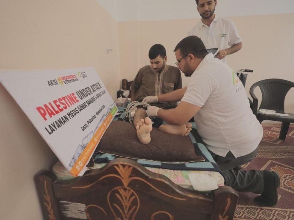 ACT Dirikan Indonesia Medical Clinic Layani Ratusan Korban Gaza ACT Dirikan Indonesia Medical Clinic Layani Ratusan Korban Gaza