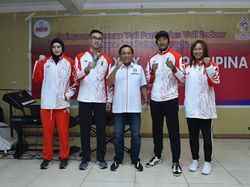 Dilepas Ketum PBVSI ke SEA Games 2019, Timnas Voli Indonesia Ditarget Emas