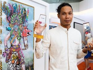 Menang di Singapura, Lukisan Anagard Angkat Nilai Lokal Khas Indonesia Menang di Singapura, Lukisan Anagard Angkat Nilai Lokal Khas Indonesia